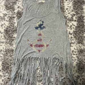 Spoiled Gray Tank Top